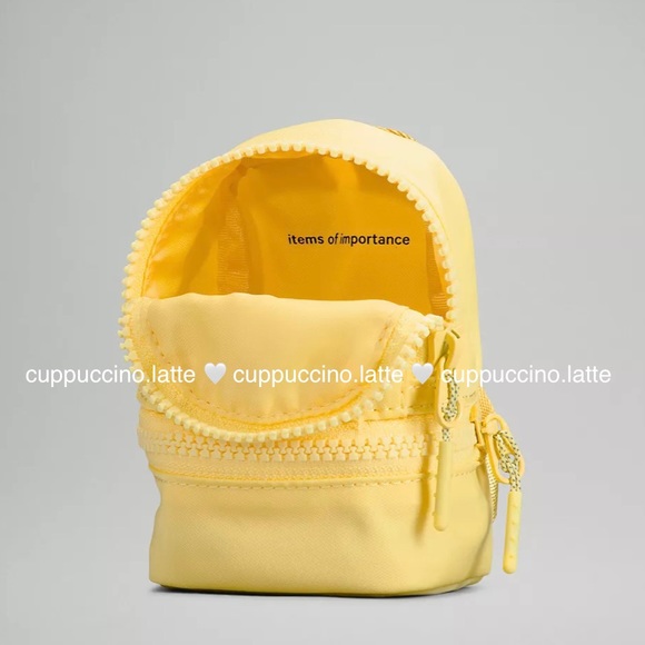 💛SOLD OUT🍋Lululemon Athletic City Adventurer Backpack Nano - Sunray Yellow - Picture 10 of 13